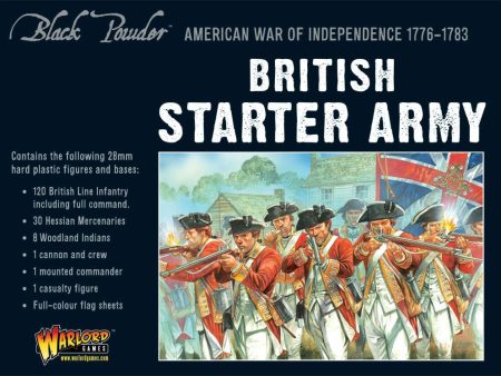 American War of Independence British Army starter set Fashion