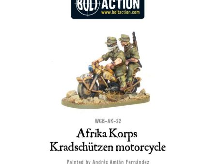 Afrika Korps Kradschutzen motorcycle For Discount