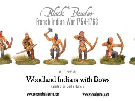 Woodland Indians with bows Discount