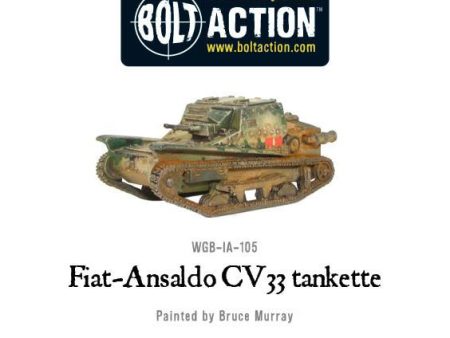 Fiat-Ansaldo CV33 tankette Fashion