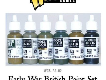 Early War British Paint Set Fashion