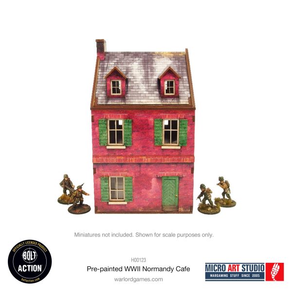 Pre-painted WW2 Normandy Cafe Online Sale