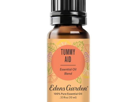 Tummy Aid Essential Oil Blend- For Kid Safe Digestion & Stomach Pain Fashion