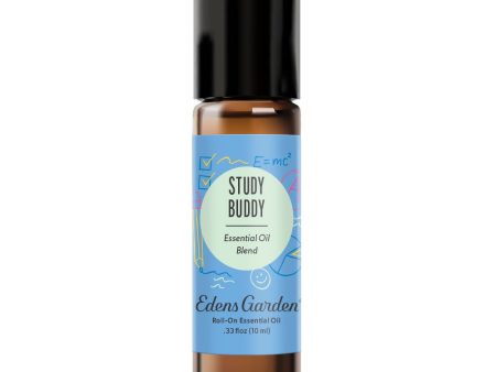 Study Buddy Essential Oil Roll-On- For Focus, Mind Calming & Concentration Online Sale