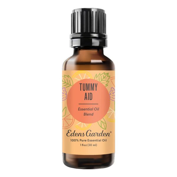 Tummy Aid Essential Oil Blend- For Kid Safe Digestion & Stomach Pain Fashion