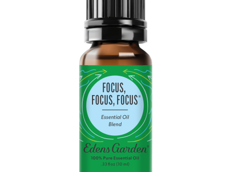 Focus, Focus, Focus Essential Oil Blend- Helps Boost Attention & Reduce Stress Cheap