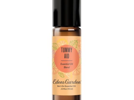 Tummy Aid Essential Oil Roll-On- For Kid Safe Digestion & Stomach Pain For Discount