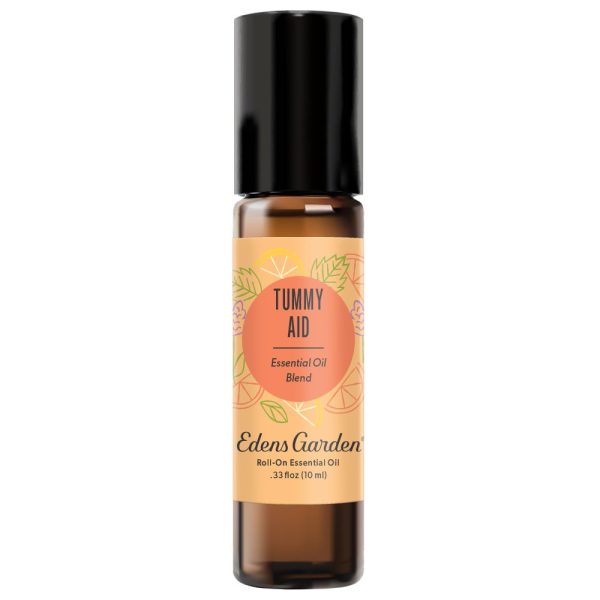 Tummy Aid Essential Oil Blend- For Kid Safe Digestion & Stomach Pain Fashion